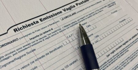 vaglia postale cauzione