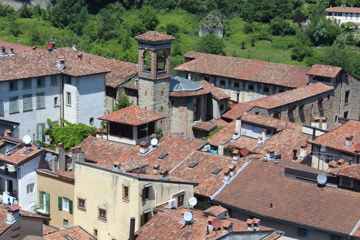 Città Alta a Bergamo